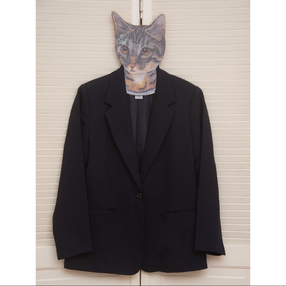 Vintage Navy Blazer